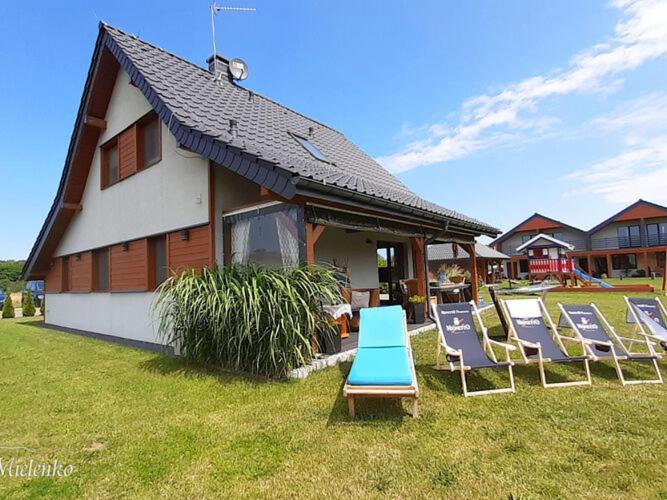 Holiday Home With A Terrace, Sauna, Jacuzzi Mielenko Luaran gambar