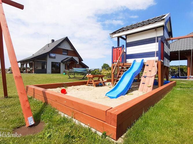 Holiday Home With A Terrace, Sauna, Jacuzzi Mielenko Luaran gambar